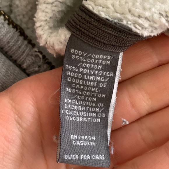 Abercrombie & Fitch Mens Grey Zip Up Hoodie - Picture 12 of 14